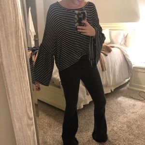 Striped sweater with bell sleeves from Dress Up